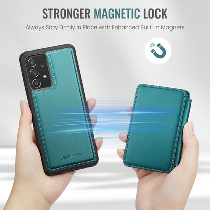 Magnetic Card Holder Galaxy A23 Case Detachable RFID Blocking