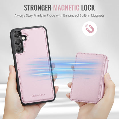 Magnetic Card Holder Galaxy A15 Case Detachable RFID Blocking