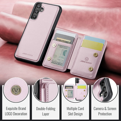 Magnetic Card Holder Galaxy A15 Case Detachable RFID Blocking