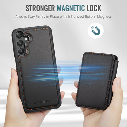 Magnetic Card Holder Galaxy A25 Case Detachable RFID Blocking