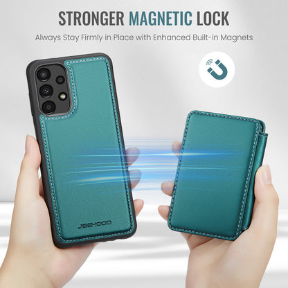 Magnetic Card Holder Galaxy A33 Case Detachable RFID Blocking