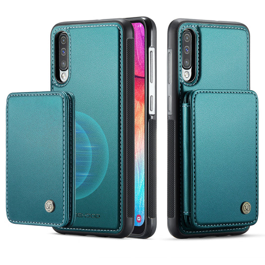 Magnetic Card Holder Galaxy A50 Case Detachable RFID Blocking