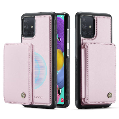 Magnetic Card Holder Galaxy A51 Case Detachable RFID Blocking