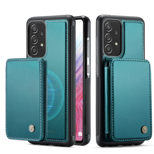 Magnetic Card Holder Galaxy A53 Case Detachable RFID Blocking