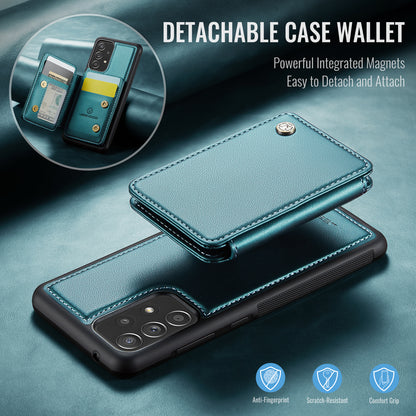 Magnetic Card Holder Galaxy A53 Case Detachable RFID Blocking