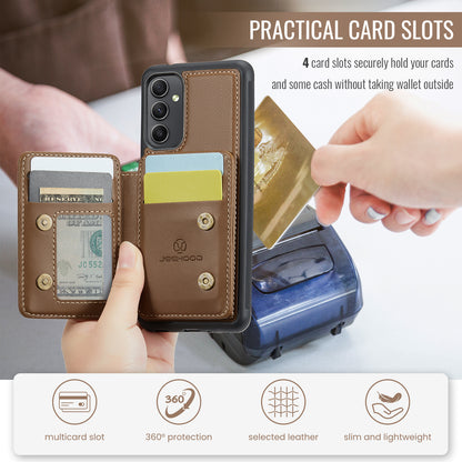 Magnetic Card Holder Galaxy A54 Case Detachable RFID Blocking