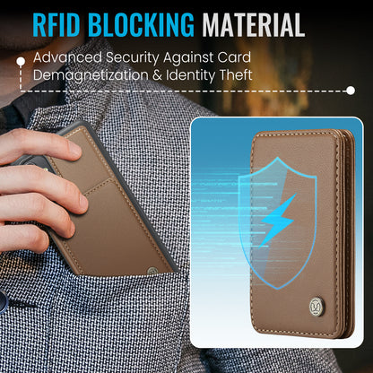 Magnetic Card Holder Galaxy A54 Case Detachable RFID Blocking