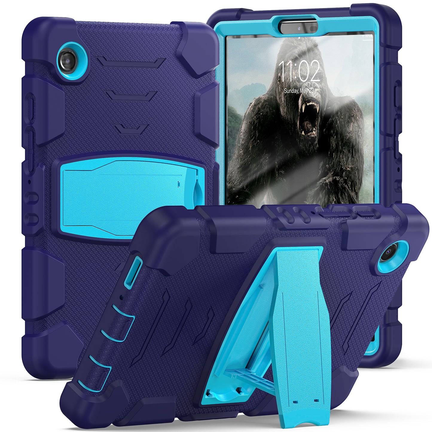 Gorilla King Kong Galaxy Tab A9 Case Stand Triple Protection