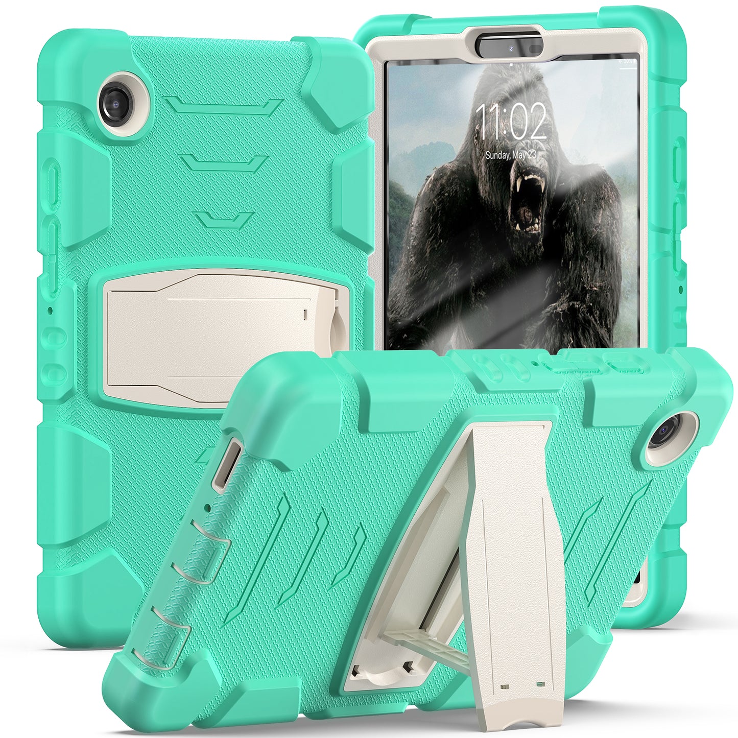 Gorilla King Kong Galaxy Tab A9 Case Stand Triple Protection