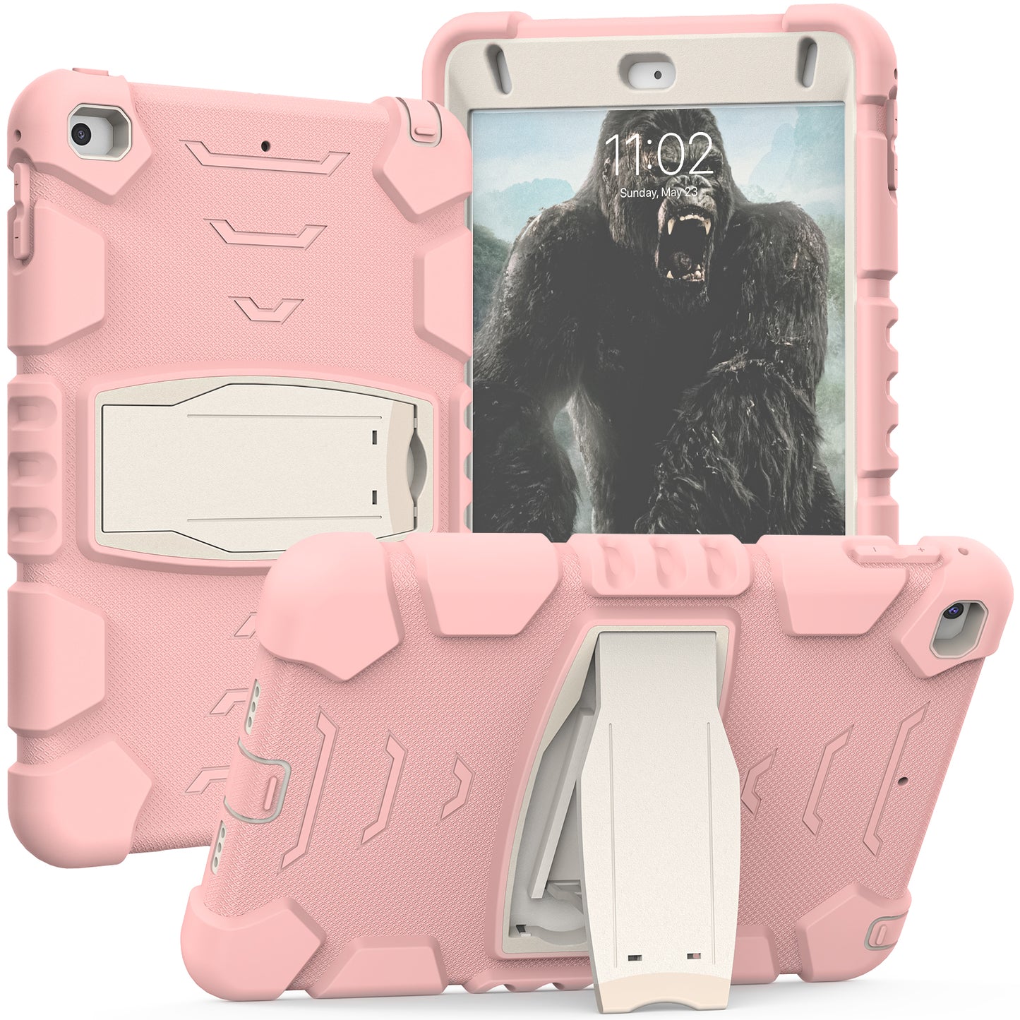 Gorilla King Kong iPad Mini 4 Case Stand Triple Protection