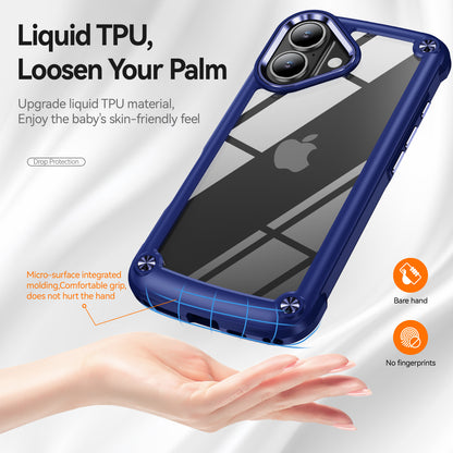 Goldwing Camera Protection Clear iPhone 16 Case