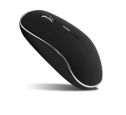 Metal Drawing Universal Portable Wireless Bluetooth Mouse Rechargeable