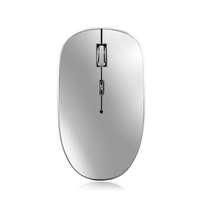 Metal Drawing Universal Portable Wireless Bluetooth Mouse Rechargeable