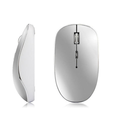 Metal Drawing Universal Portable Wireless Bluetooth Mouse Rechargeable