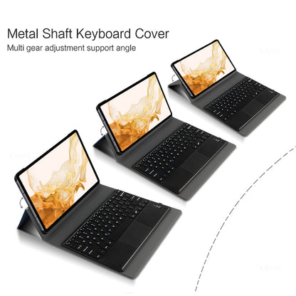 Metal Hinge Backlit Touchpad Keyboard Galaxy Tab S9 Case