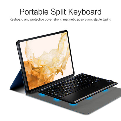 Metal Hinge Backlit Touchpad Keyboard Galaxy Tab S9 Case