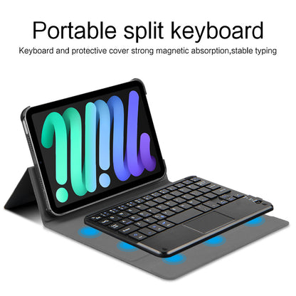 Metal Hinge Backlit Touchpad Keyboard iPad Mini 6 Case