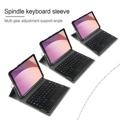 Metal Hinge Backlit Touchpad Keyboard Lenovo Tab M8 2024 Case