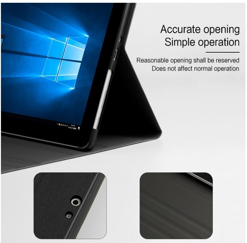 Metal Hinge Backlit Touchpad Keyboard Surface Pro 7+ Case