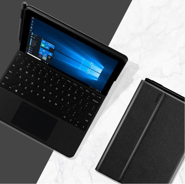 Metal Hinge Backlit Touchpad Keyboard Surface Pro X Case