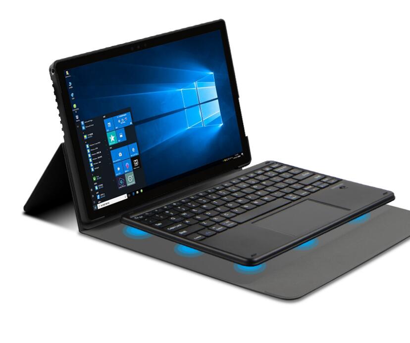 Metal Hinge Backlit Touchpad Keyboard Surface Pro X Case