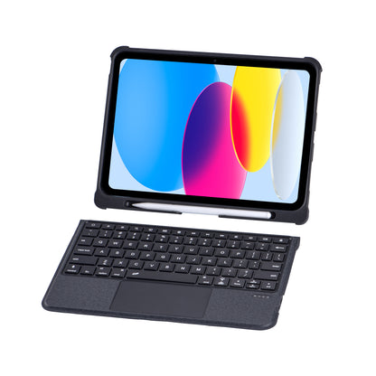 Smart Touchpad Backlit Keyboard Apple iPad 10 Case Detachable