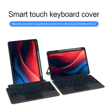 Horizontal Vertical Touchpad Backlit Keyboard Lenovo Tab P11 (2024) Case