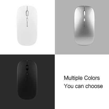 Silent Wireless Mouse Rechargeable Bluetooths Dual Office Source Sans File