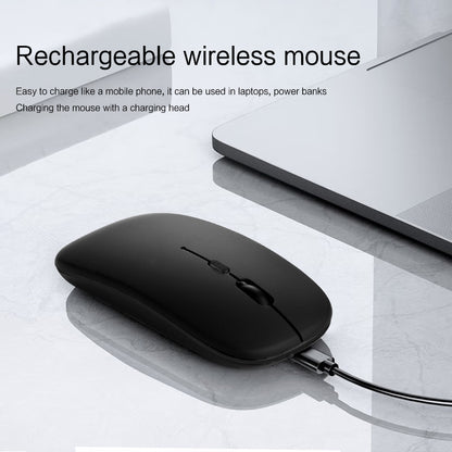 Silent Wireless Mouse Rechargeable Bluetooths Dual Office Source Sans File