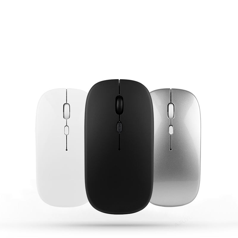 Silent Wireless Mouse Rechargeable Bluetooths Dual Office Source Sans File