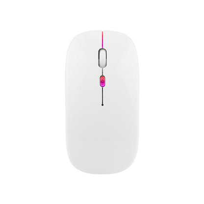 Silent Backlit Wireless Mouse Rechargeable Bluetooths Dual Office