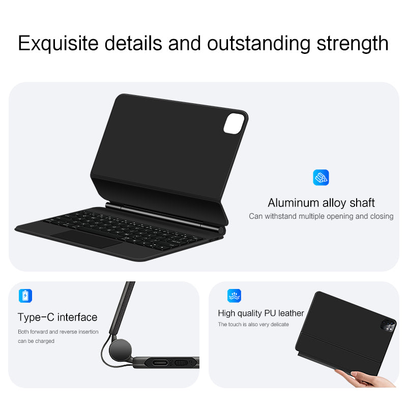 Suspension Magic Backlit Touchpad Keyboard Apple iPad Pro 11 (2018)