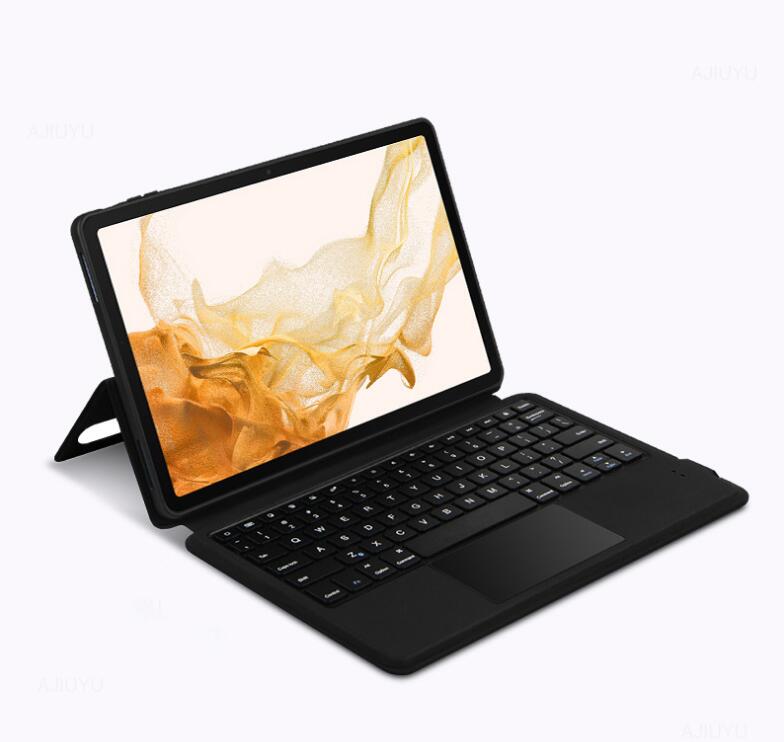 Conjoin Shaft Backlit Touchpad Keyboard Samsung Galaxy Tab A8 Case