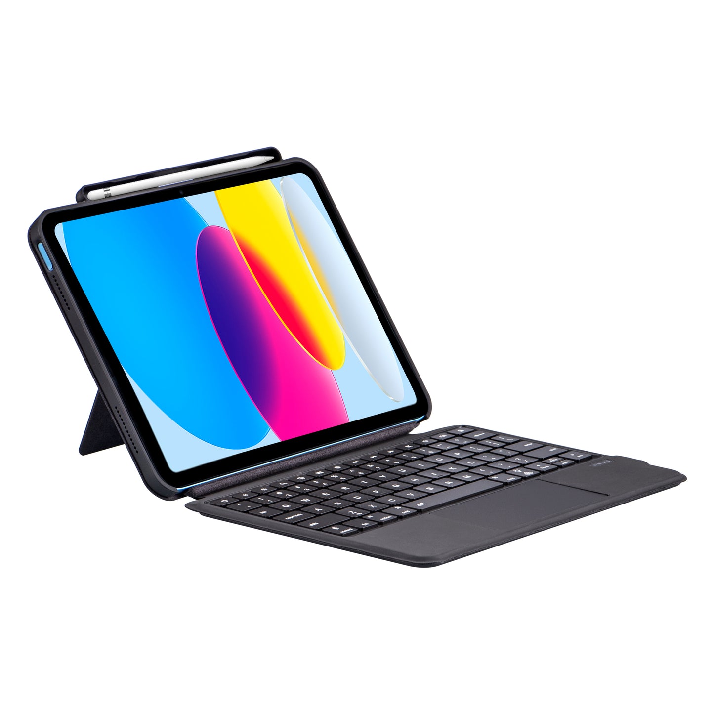 Horizontal Vertical Touchpad Backlit Keyboard Apple iPad 10 Case