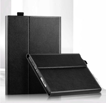 Business Genuine Leather Microsoft Surface Go 4 Case Book Stand