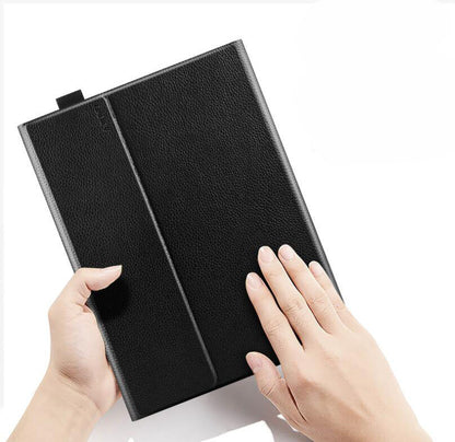 Business Genuine Leather Microsoft Surface Go 4 Case Book Stand