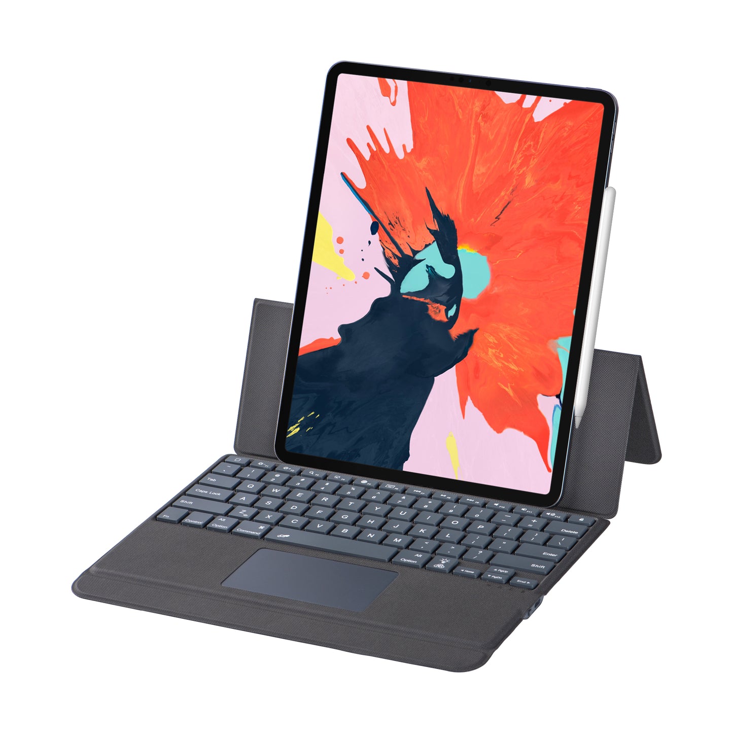 Magnet Stand Backlit Keyboard Apple iPad Pro 12.9 (2018) Case Extremely