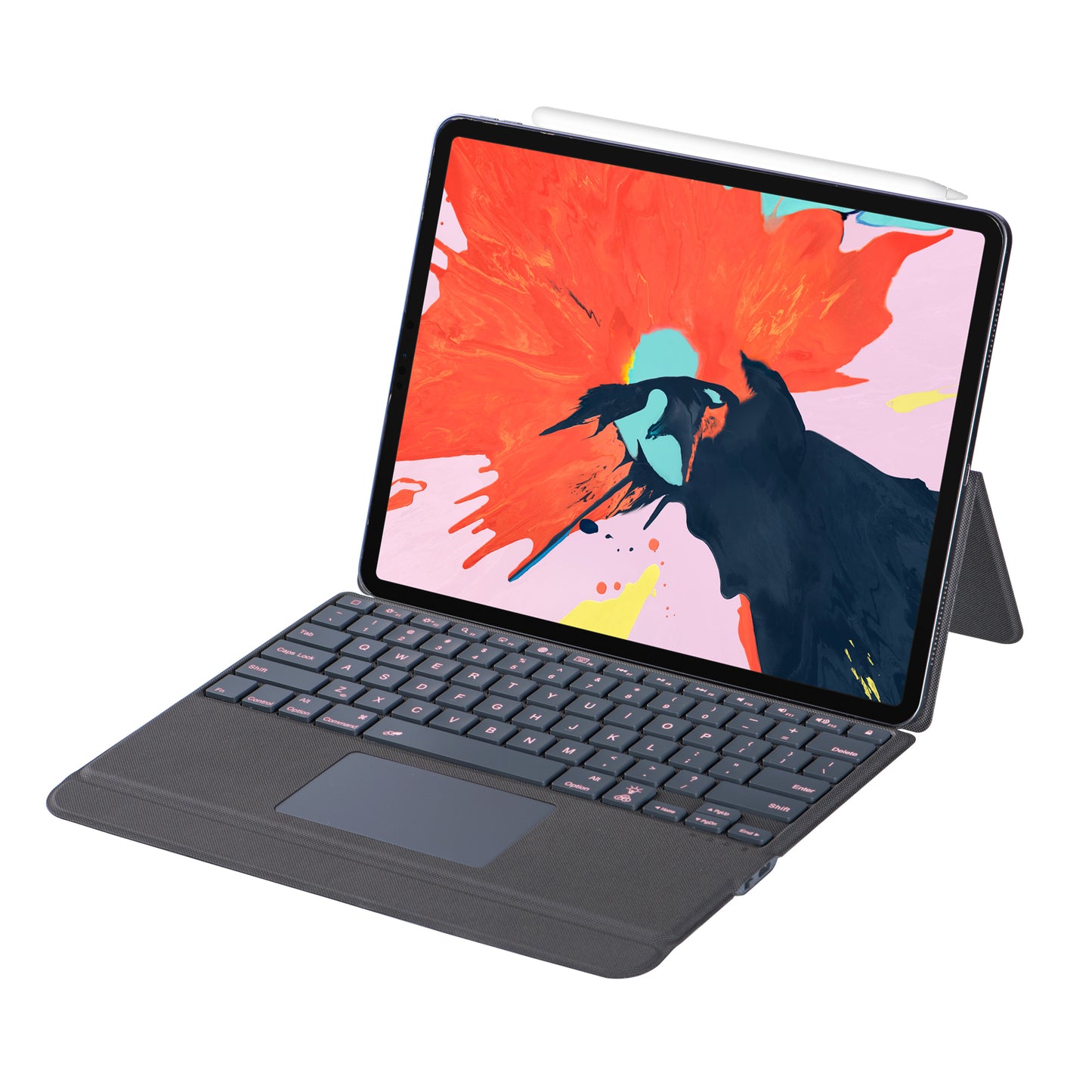 Magnet Stand Backlit Keyboard Apple iPad Pro 12.9 (2018) Case Extremely