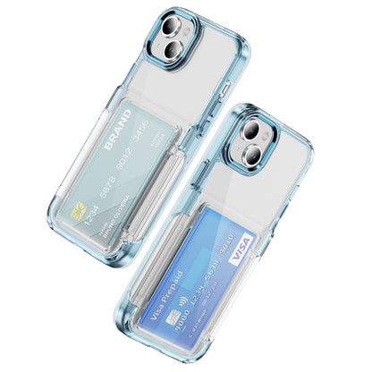 Transparent Card Holder iPhone 12 Case Flip Back