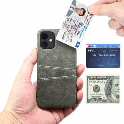 Clamshell Card Holder iPhone 12 Mini Case Swipe RFID