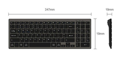 Portable Wireless Bluetooth Keyboard Strip Shape Numeric Key