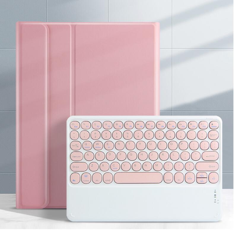 Book Stand Candy Keyboard iPad Pro 12.9 2022 Case with Pencil Holder