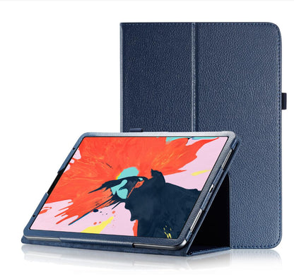 Classical Litchi Leather Apple iPad Air 11 (2024) Case Folio