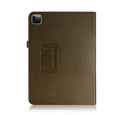 Classical Litchi Leather Apple iPad Air 11 (2024) Case Folio