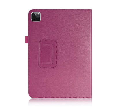 Classical Litchi Leather Apple iPad Air 13 (2024) Case Folio