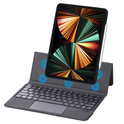 Detachable 2 in 1 Touchpad Keyboard iPad Air 4 Case Magnetic Slim