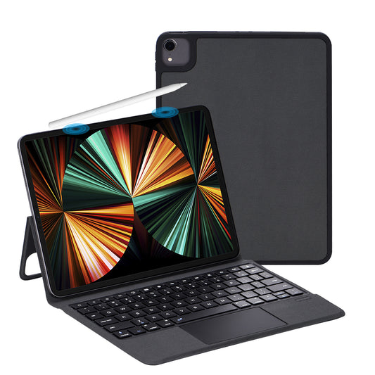 Detachable 2 in 1 Touchpad Keyboard iPad Air 4 Case Magnetic Slim