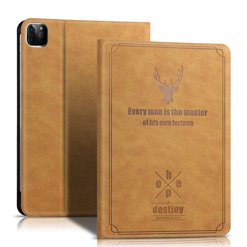 Destiny Imitation Deer Leather iPad Air 11 (2024) Case Folio Stand