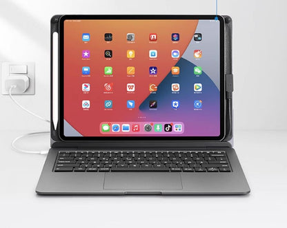 DOQO Docking Hub 8-in-1 Aluminum Keyboard iPad Pro 12.9 2022 Case