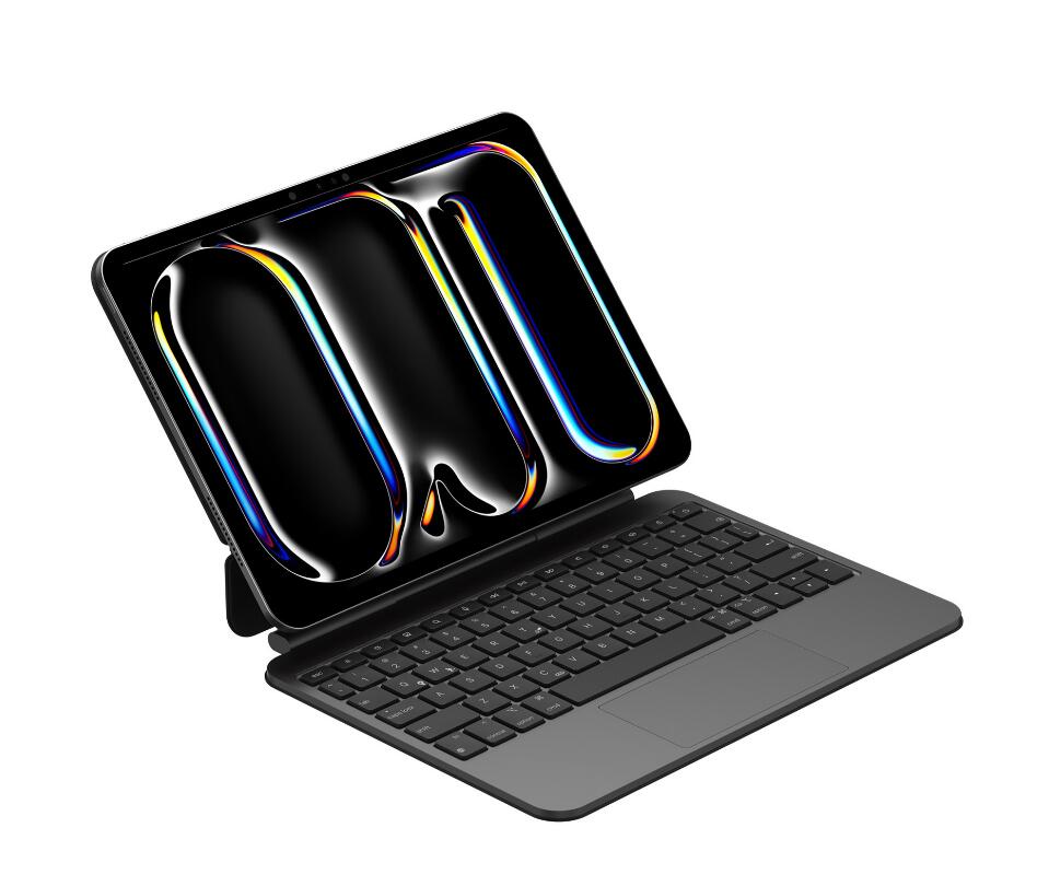 Suspension Aluminum 3-backlit Touchpad Keyboard iPad Pro 11 2021 Case